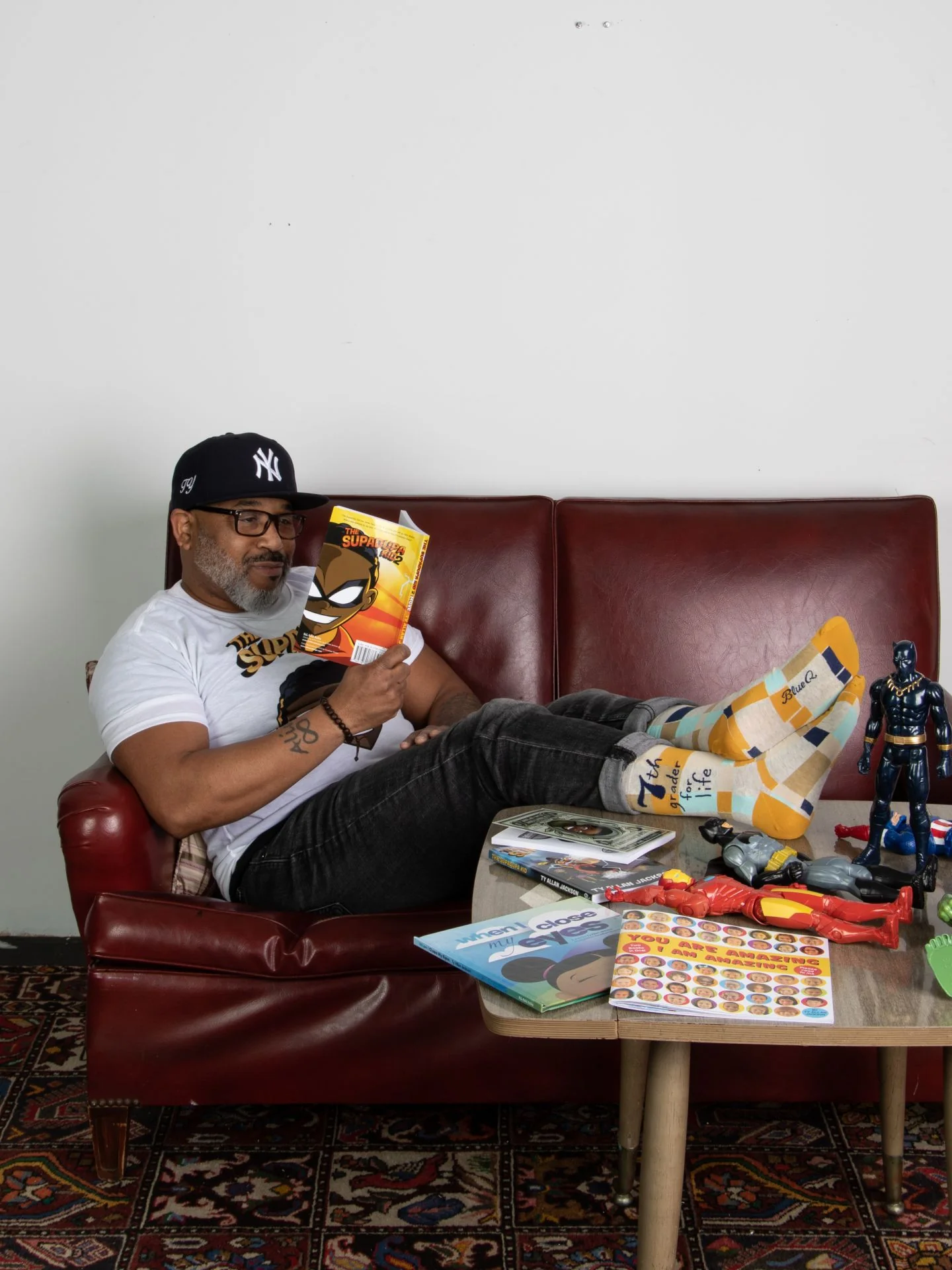 7th Grader For Life M-Crew Socks - Image 3