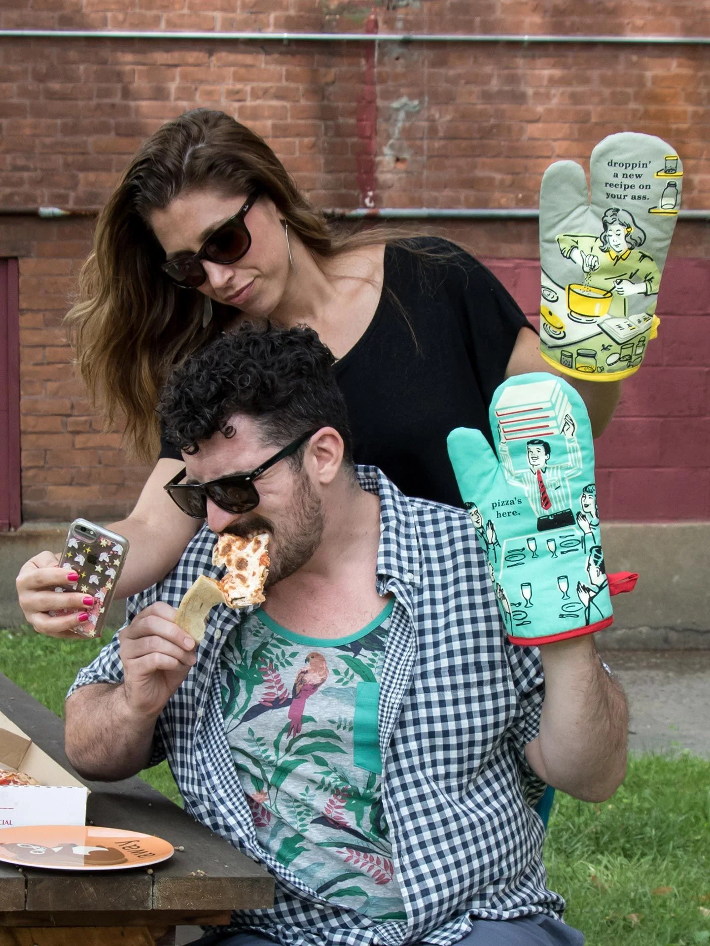 Droppin' A New Recipe On Your Ass Oven Mitt - Image 3