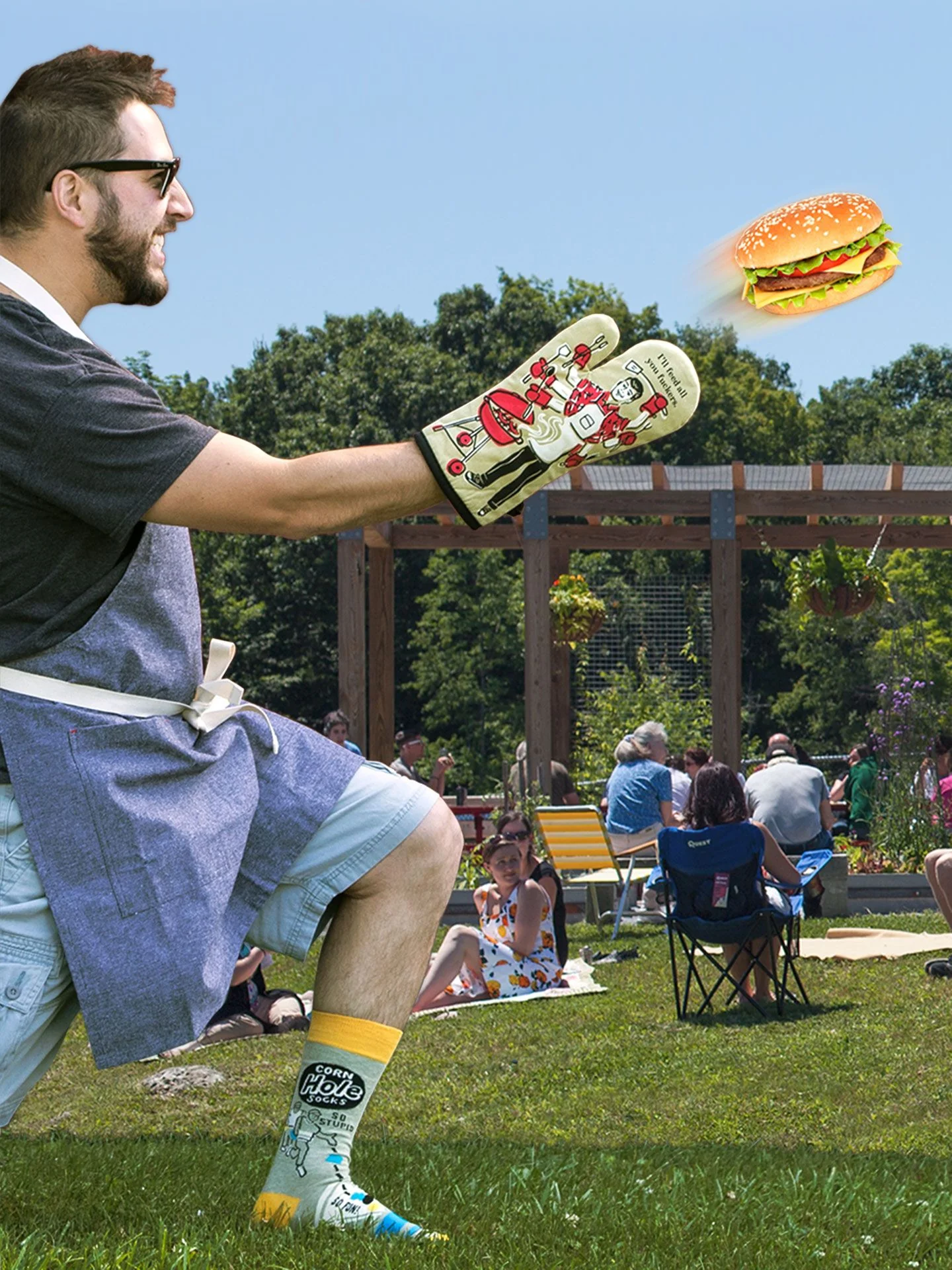 I'll Feed All You Fuckers Oven Mitt - Image 4