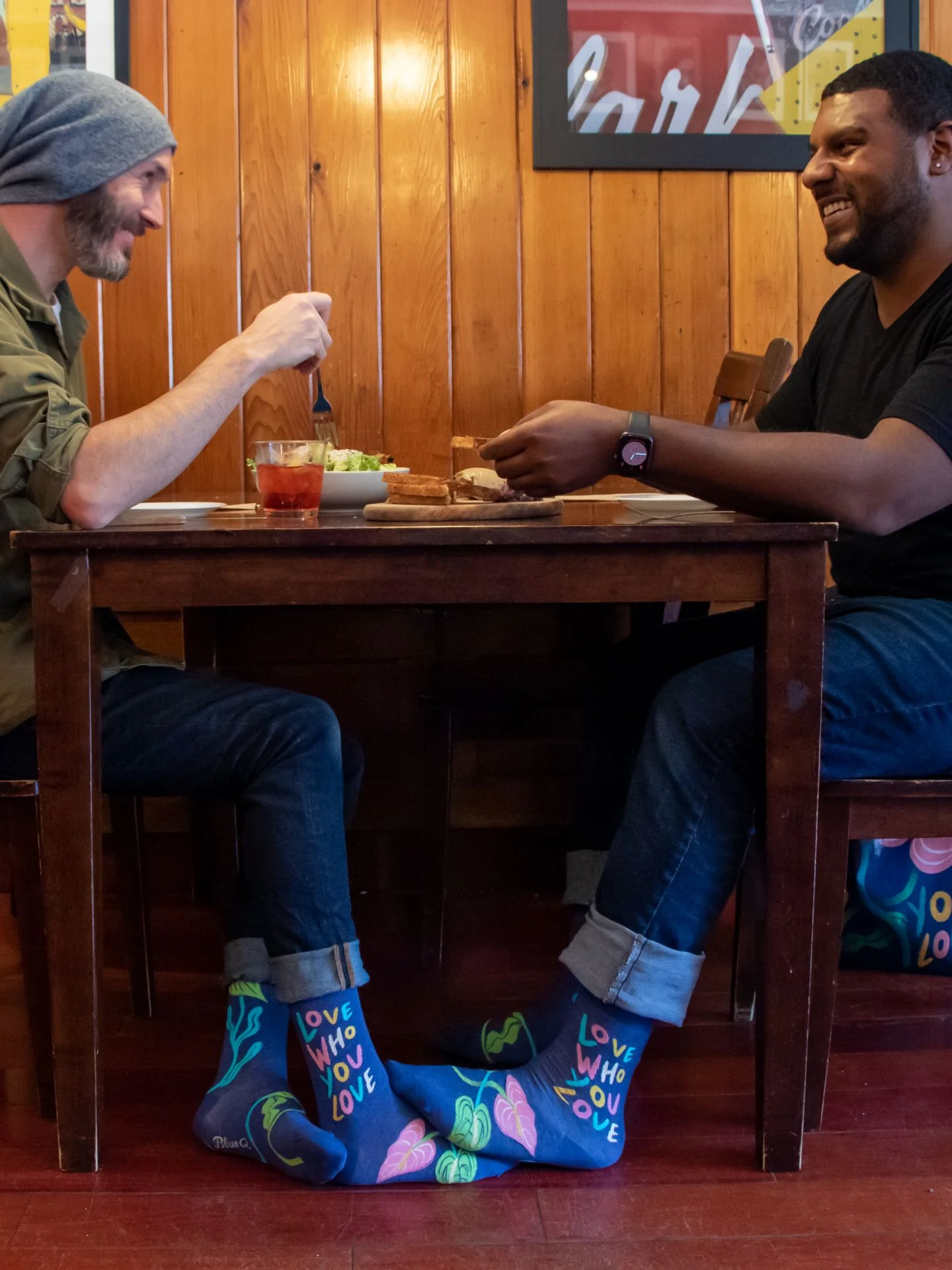 Love Who You Love M-Crew Socks - Image 3