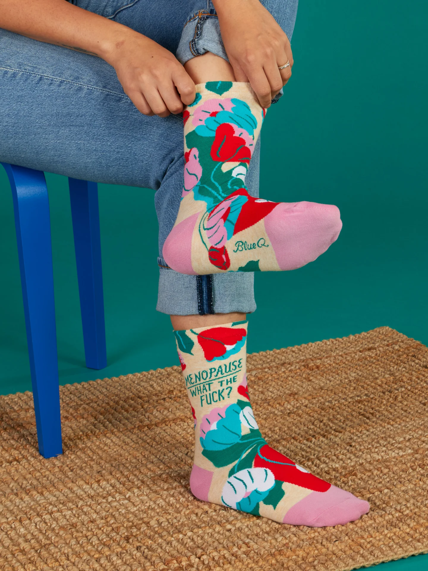 Menopause. What The Fuck? W-Crew Socks - Image 4