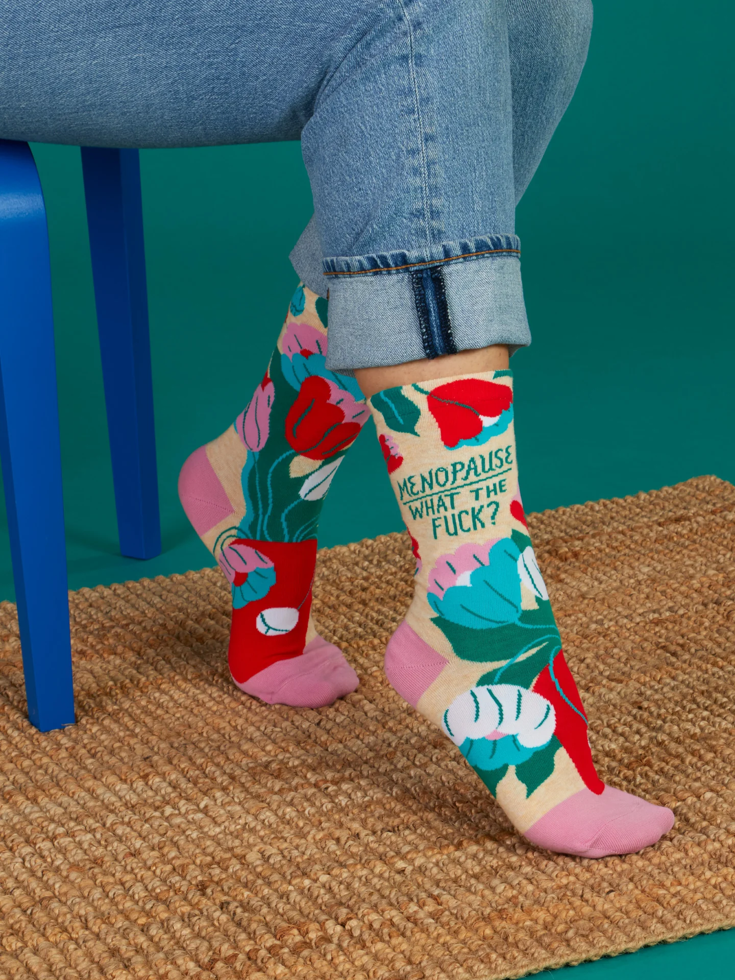 Menopause. What The Fuck? W-Crew Socks - Image 5