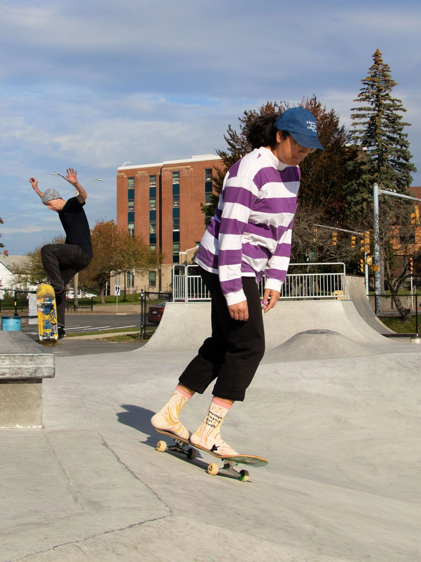 Motherfucking Girl Power W-Crew Socks - Image 3