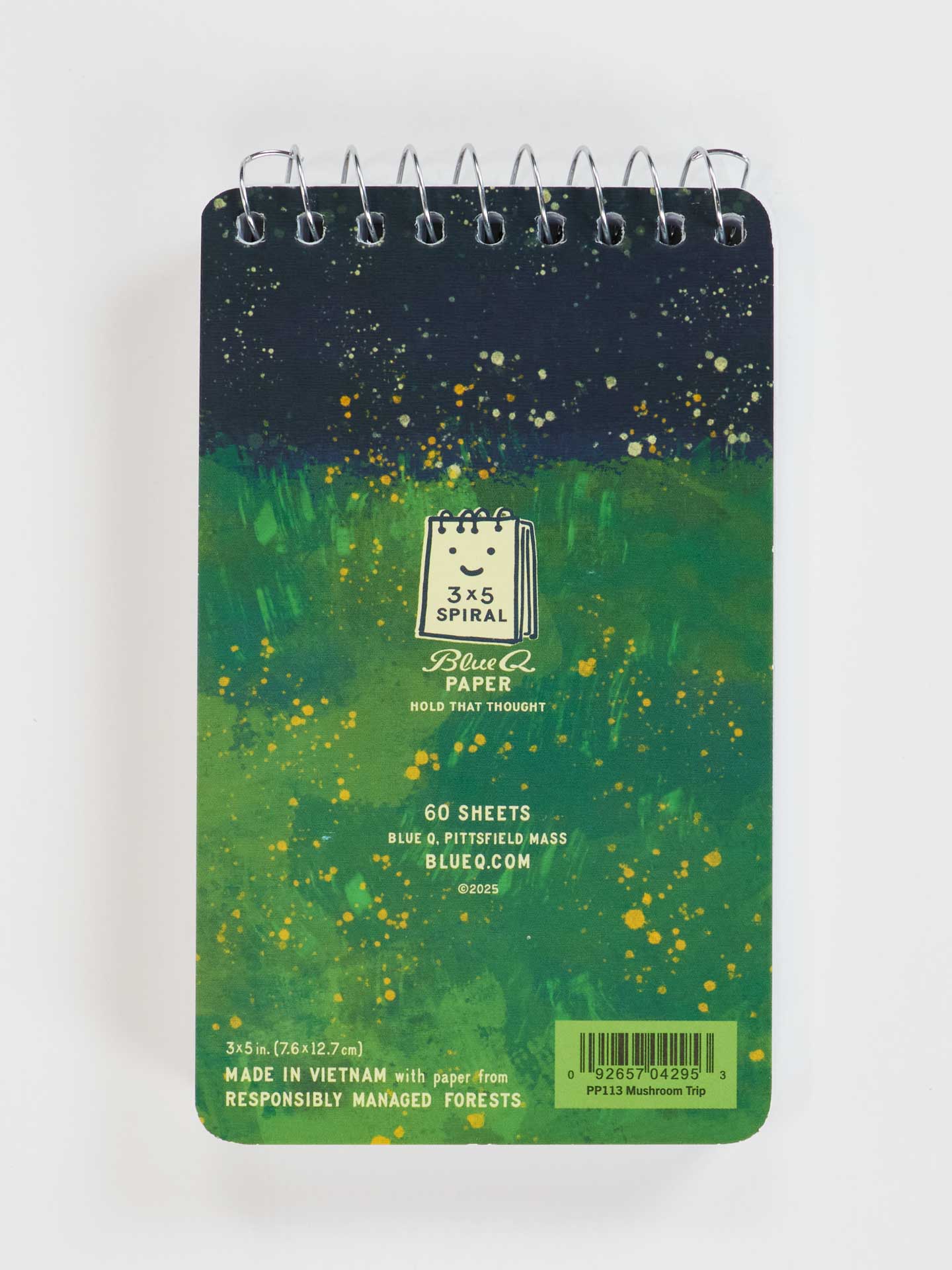 Notes From My Mushroom Trip 3x5 Spiral Notebook - Image 3