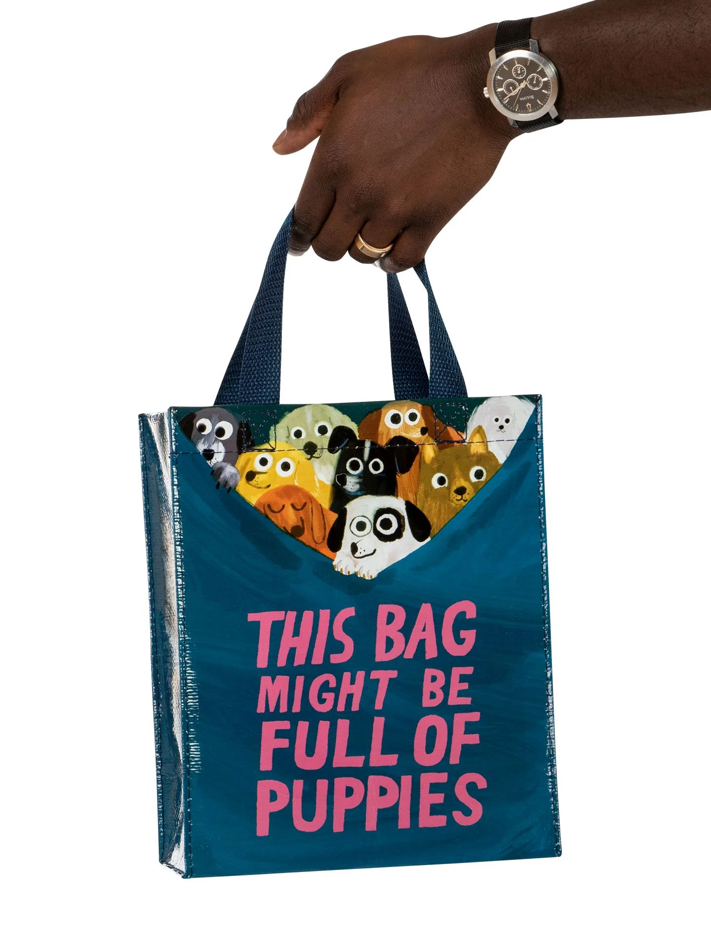 This Bag Might Be Full Of Puppies Handy Tote - Image 4