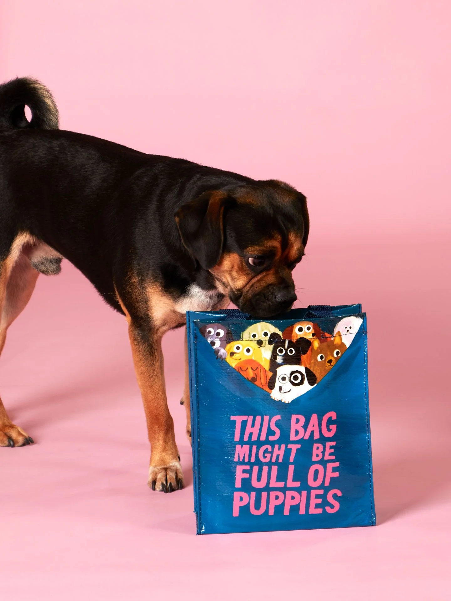 This Bag Might Be Full Of Puppies Handy Tote - Image 5
